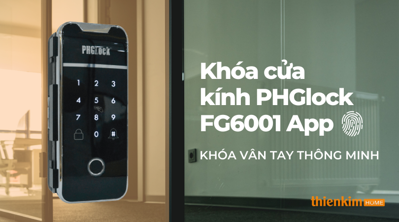 Khóa cửa kính PHGlock FG6001 App